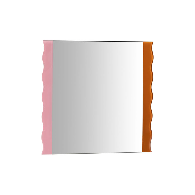 andklevering-wobbly-wall-mirror-glass-pink