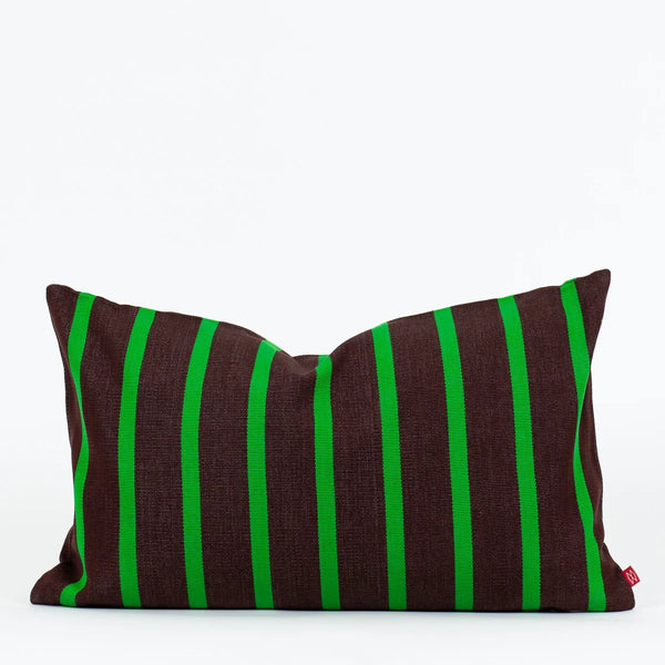 Afroart America Cushion Cover - Brown & Green