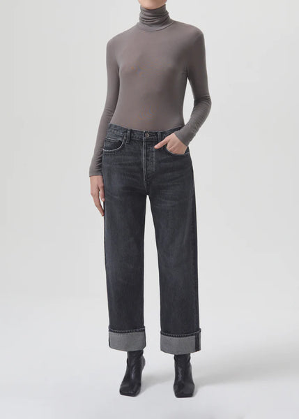 AGOLDE Fran Low Straight Jeans - In Ditch
