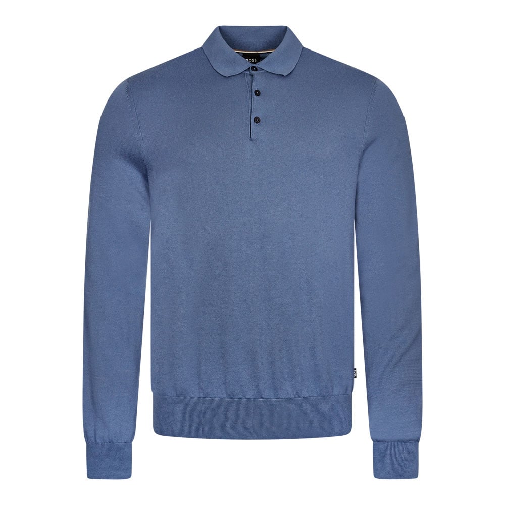 boss-gemello-knitted-polo-shirt-open-blue