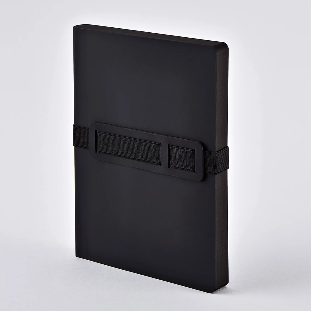 Nuuna  Notebook Leather Cover Voyager Black L