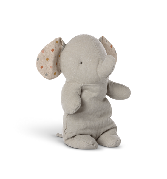 Maileg Medium Elephant Soft Toy, Grey