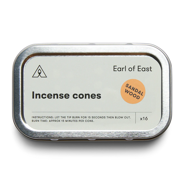 Spoiled Life Earl Of East Incense Cones - Sandal Wood