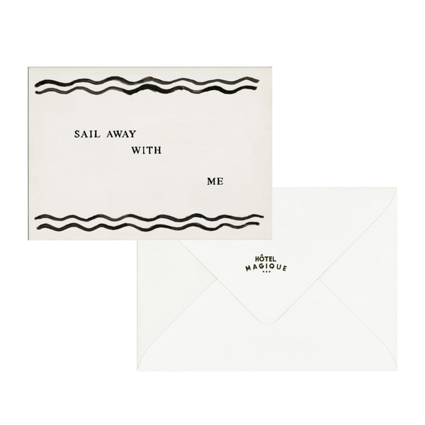 Hotel Magique - Sail Away With Me Greeting Card