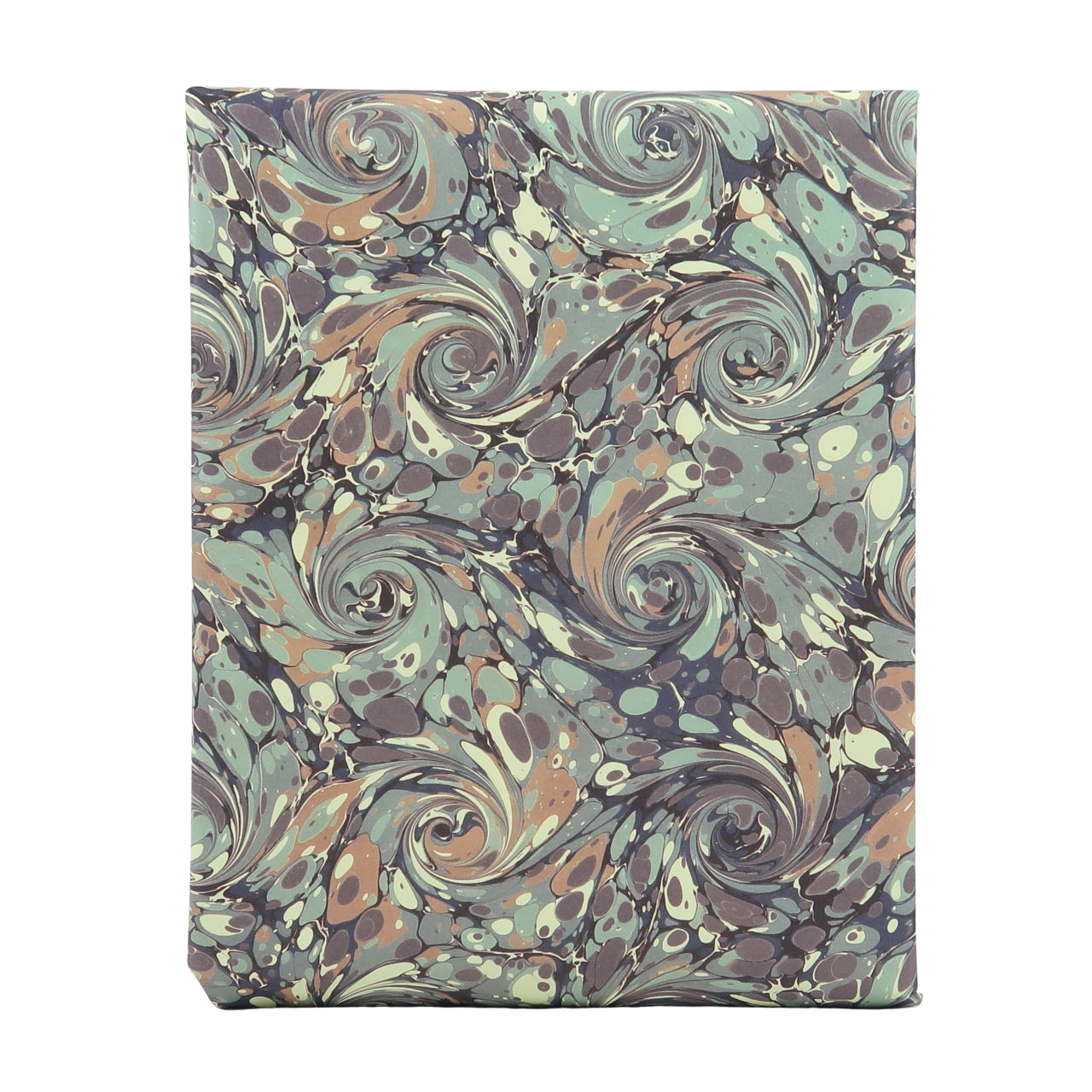 Jemma Lewis 10 Sheets of Marbled Paper - Ammonite
