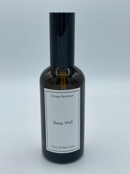 Heaven Scent Incense Ltd Sleepwell (Lavender and Bergamot) 100ml Brown Glass Room Spray