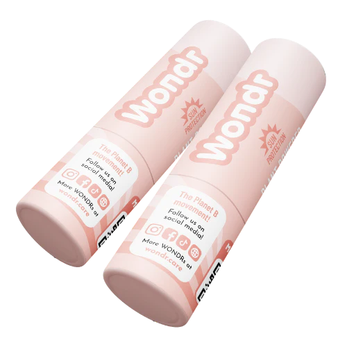 WONDR 2 X Plant Powered Lip Balm | Lippenbalsem