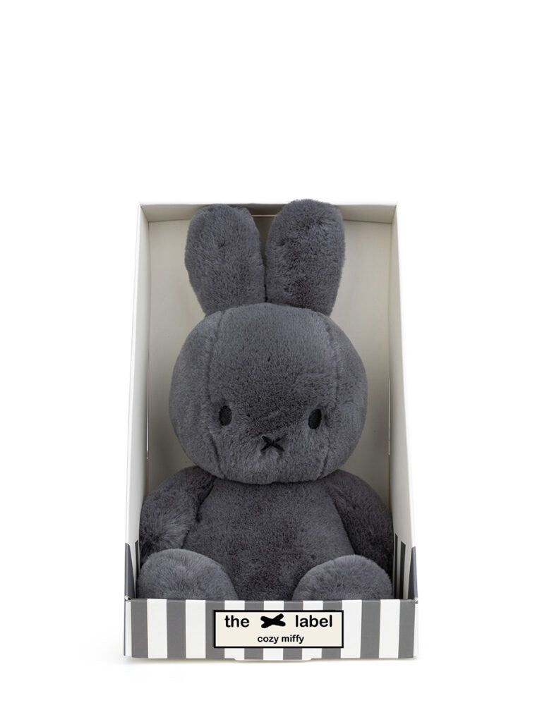 Bon Ton Toys Cozy Miffy Sitting Grey In Giftbox