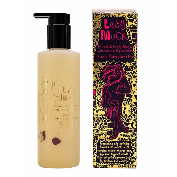 ARTHOUSE Meath Lady Muck Hand And Body Wash Black Pomegranate 250ml