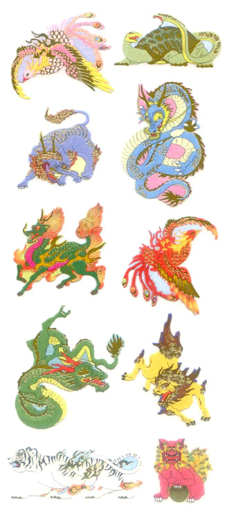 www.Japan-Best.net Imaginary Animals Jp564 Washi Stickers