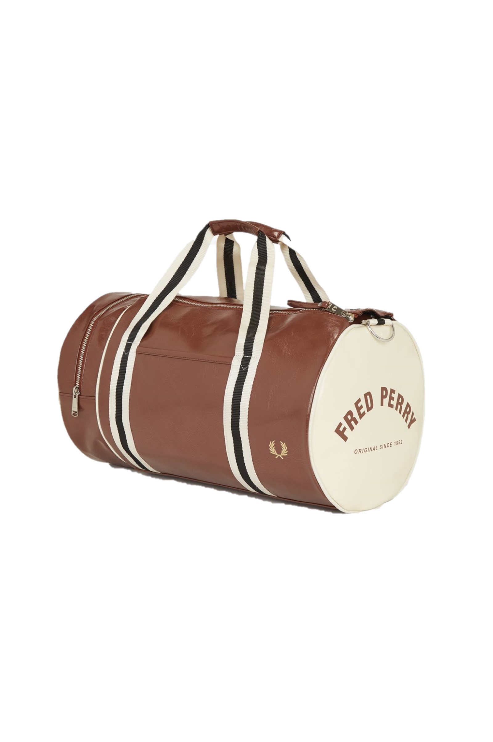 Fred Perry Classic Barrel Bag Brown