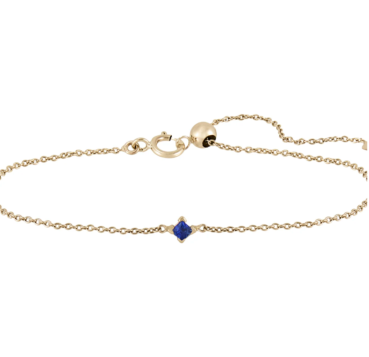 Métier Sapphire Princess Gemstone Adjustable Bracelet
