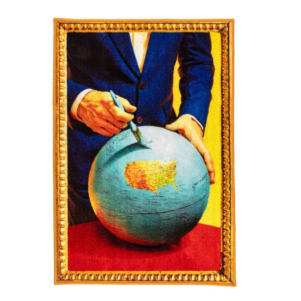 Seletti Tappeto Toiletpaper Home cm 60x90 Globe 18194