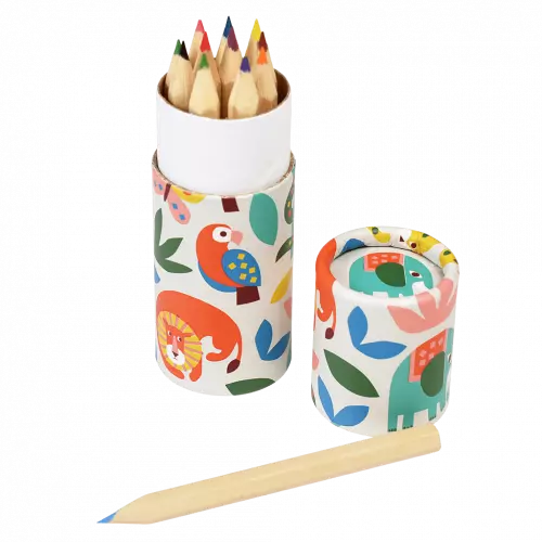 Rex London Wild Wonders Mini Colouring Pencils