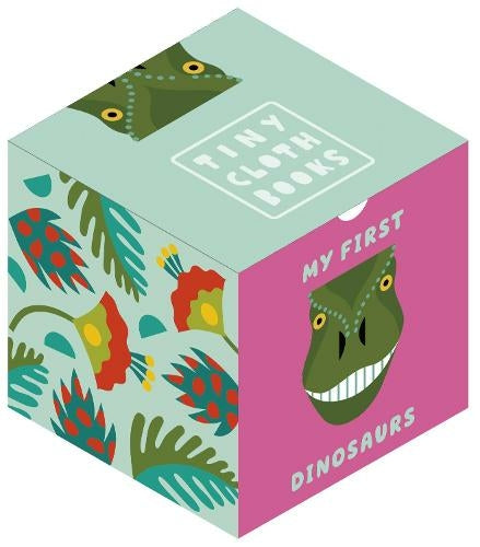 Wee Gallery Tiny Cube Cloth Book - Dinosaur