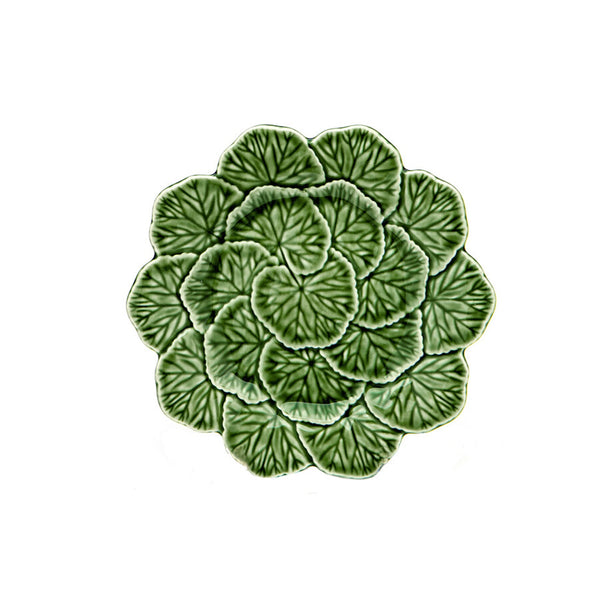 Edit & Oak Green Leaf Plate