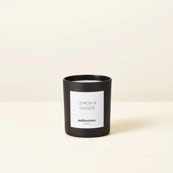 Ambustum Luxury Candle In White Christmas Scent