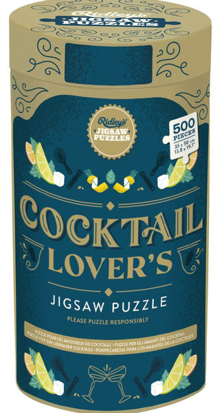 Bookspeed Cocktail Lovers 500 Piece Jigsaw Puzzle