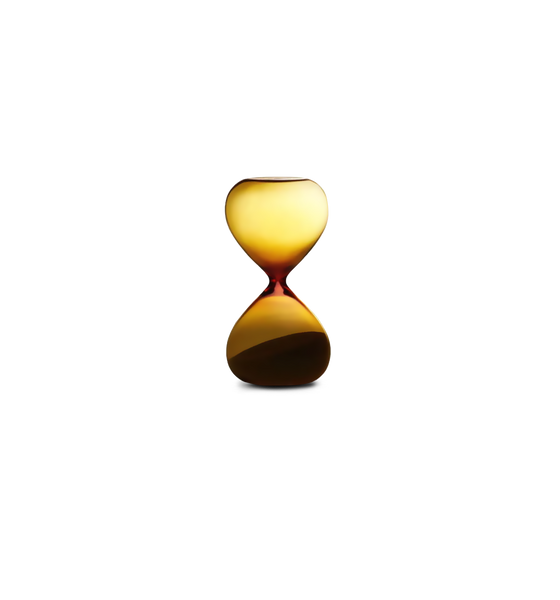 Hightide Medium Hourglass Sand Timer, Amber