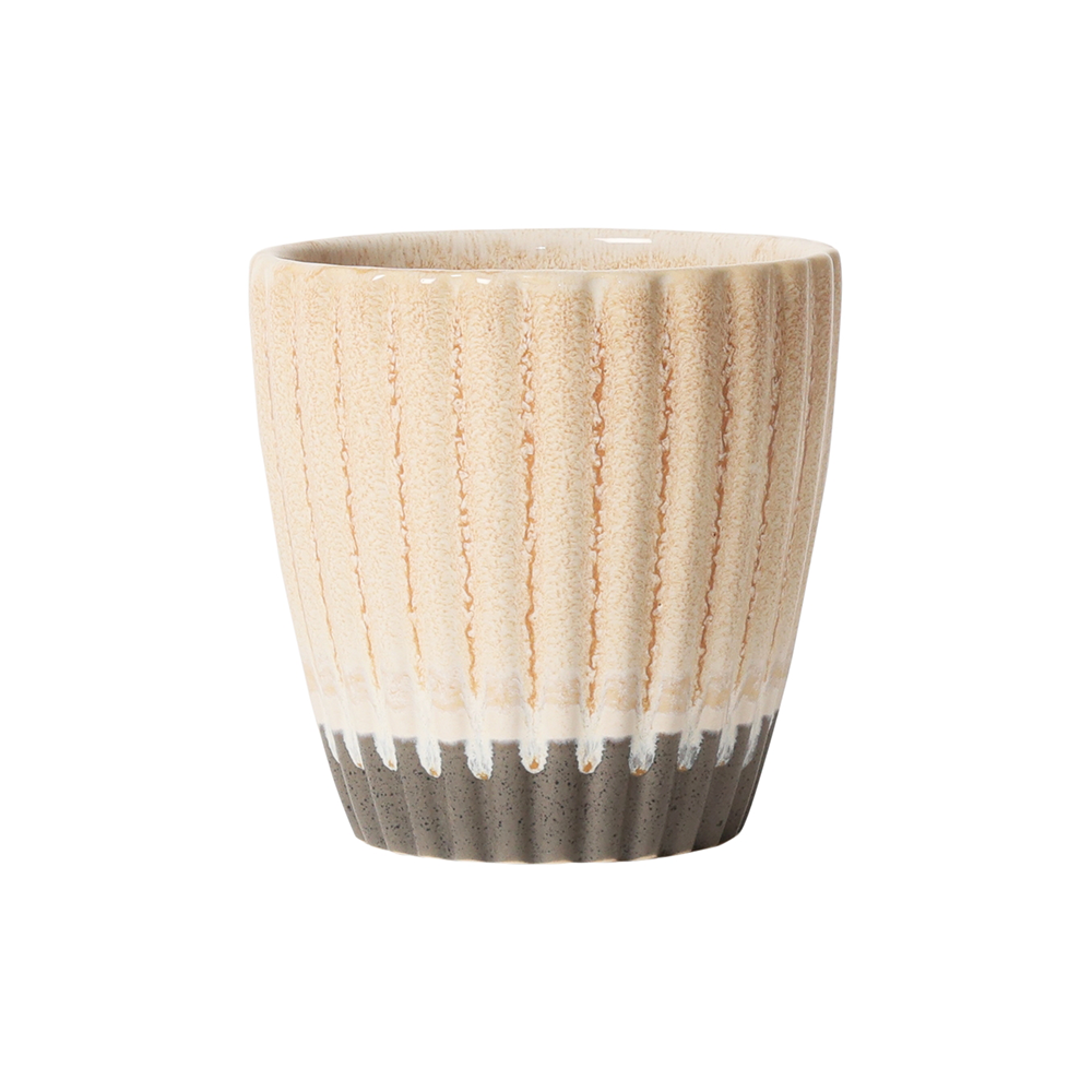Terra Nomade Mug En Ceramique – Beige Et Gris