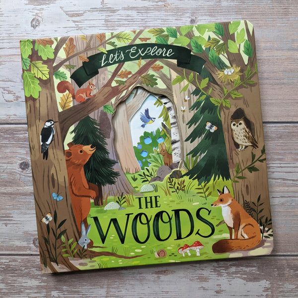 Lark London Let's Explore The Woods Book by Laura Garnerburt