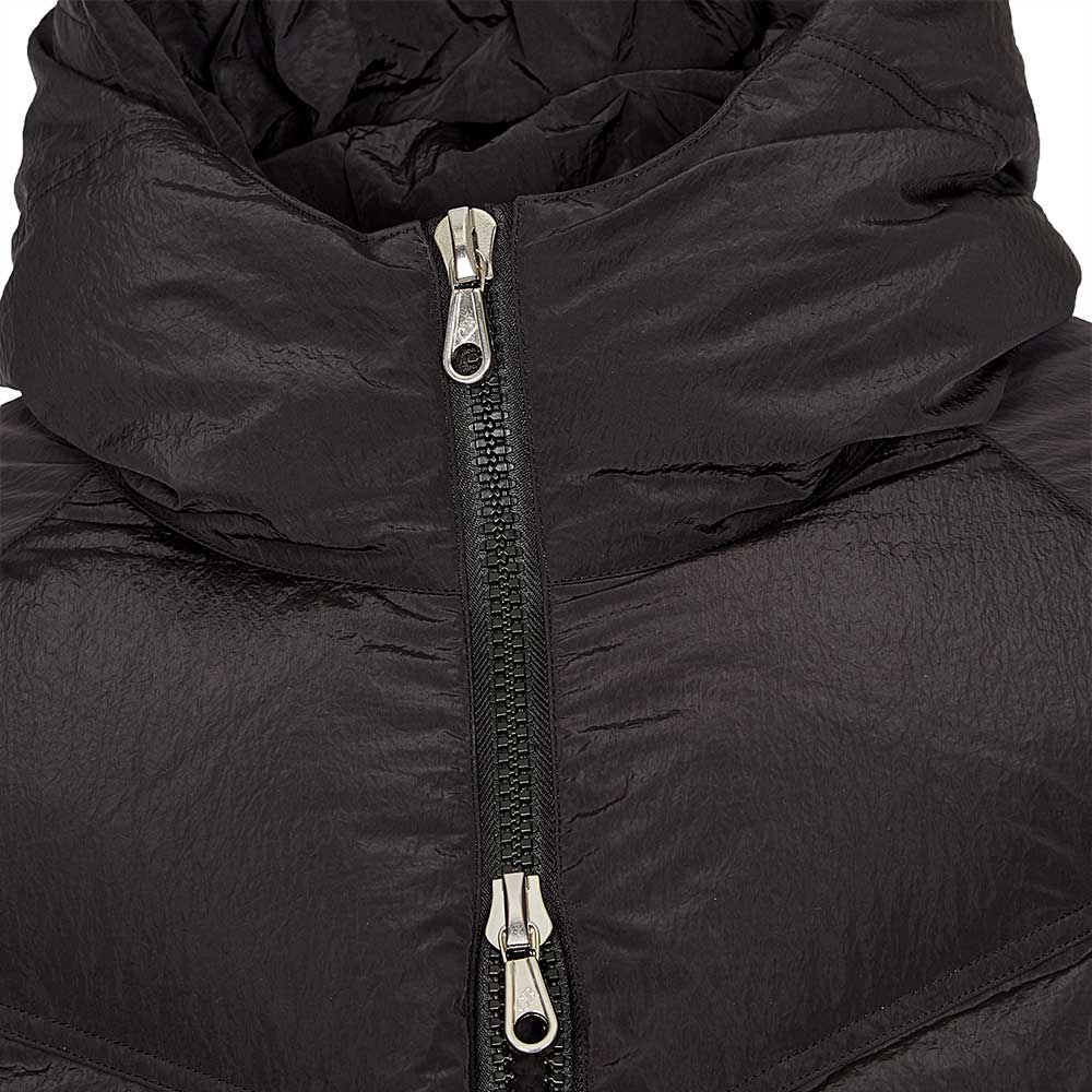Trouva: Nylon Hooded Insulated Jacket - Black
