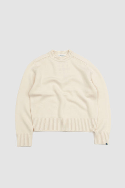 EXTREME CASHMERE N°123 Bourgeois Cream Sweater