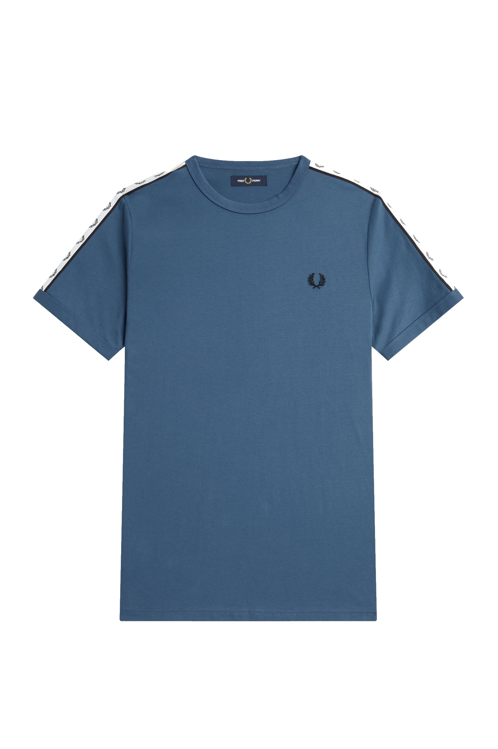 Fred Perry Taped Ringer T-Shirt M4620 Midnight Blue