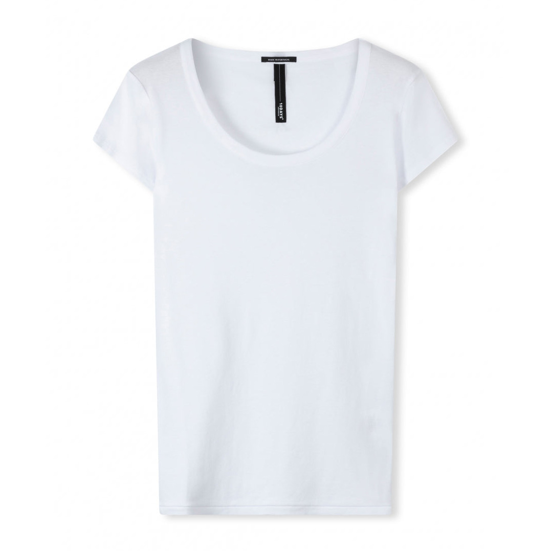 10Days The Slim Fit Tee White
