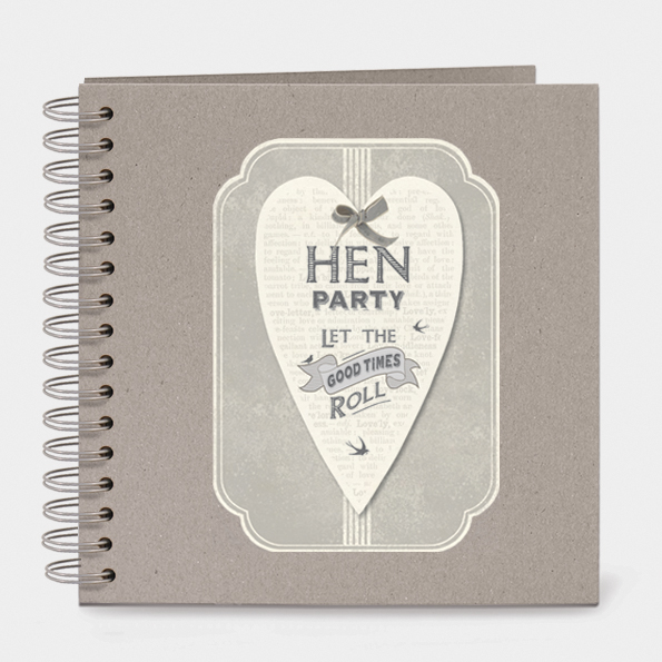East Of India Hen Party Guest Book