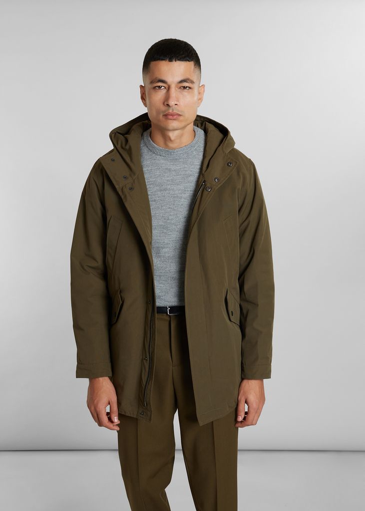 L’Exception Paris Water-Repellent Parka Made In France