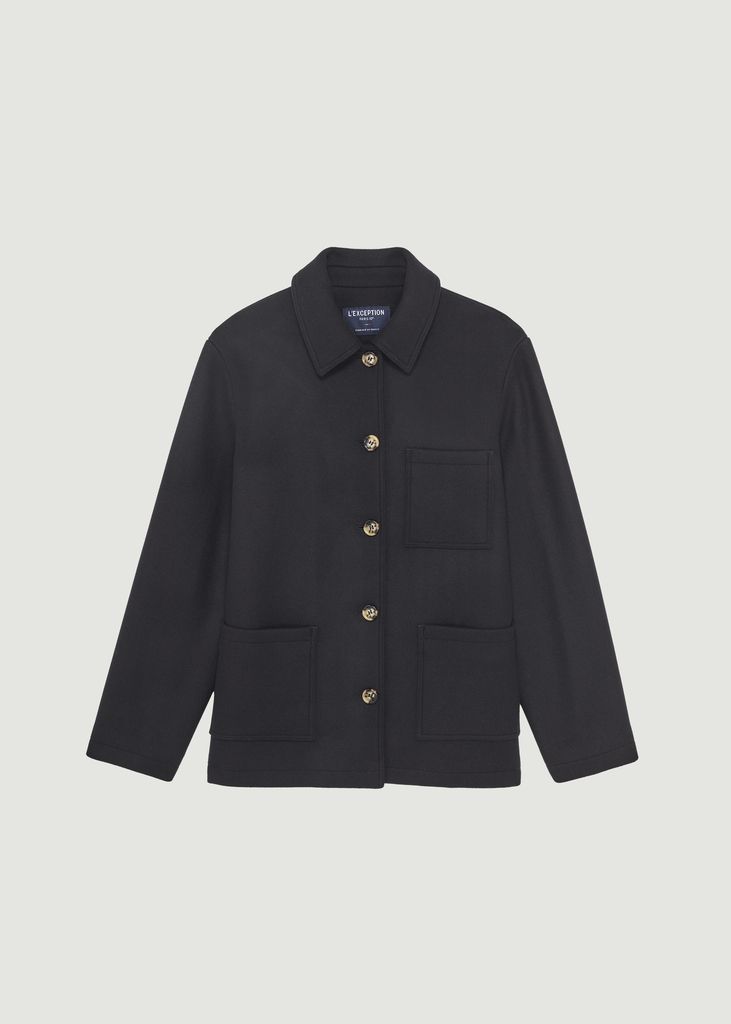 L’Exception Paris Wool Over-Jacket Made In France