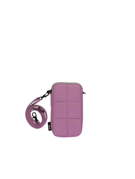 Tinne + Mia Luce Puffy Phone Pouch - Pale Pansy