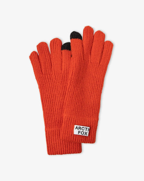 Arctic Fox Recycled Bottle Gloves Sunkissed Coral