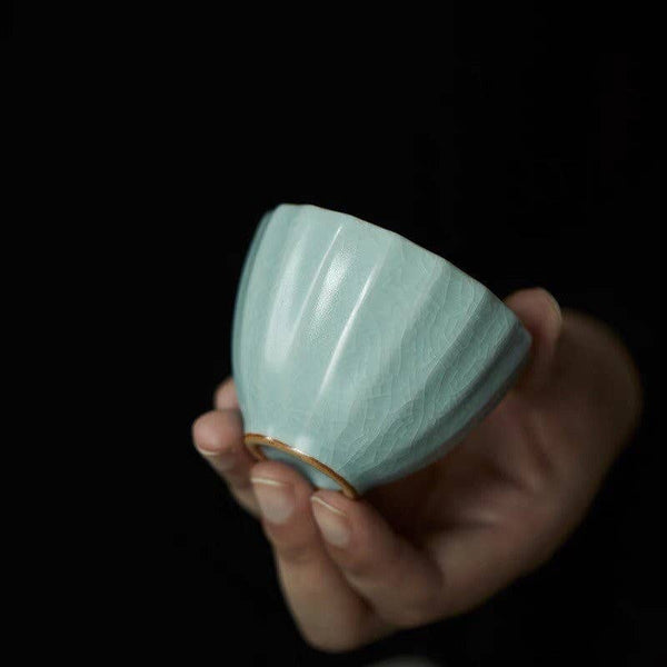 Gohobi Ceramic Tea/cacao/chai Cup I Duck Egg
