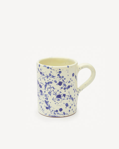 Hot Pottery Coffee Mugs - Blueberry