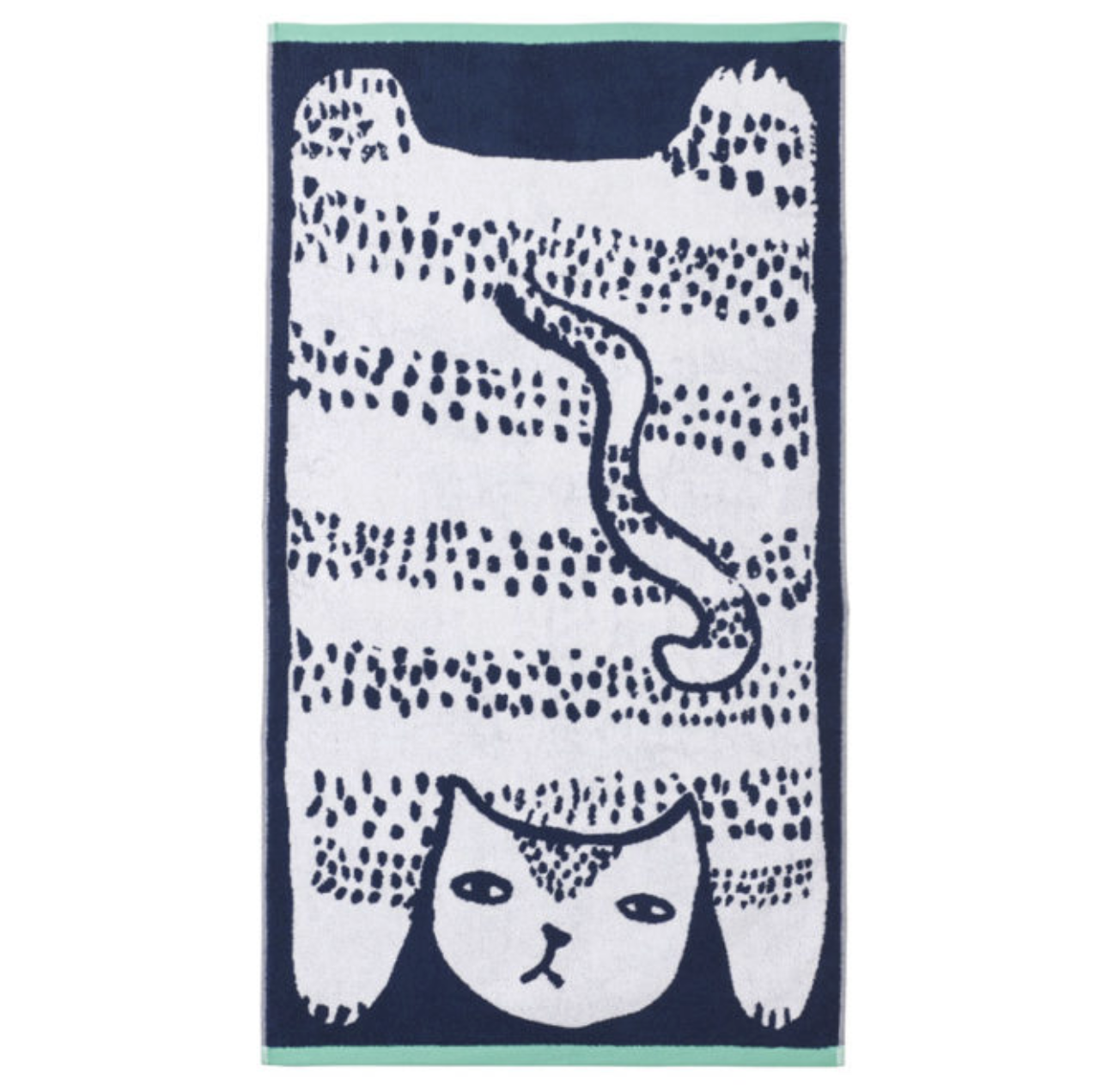 Donna Wilson Cat Hand Towel 50 x 90 cm
