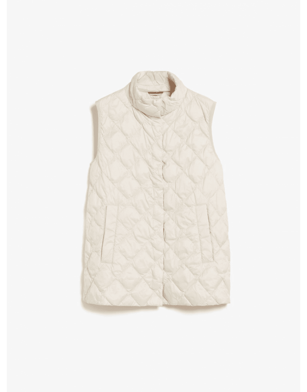 Max Mara Weekend Balco Quilted Gilet Col: Ivory