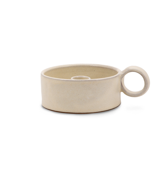 afroart-ester-white-stoneware-candle-holder