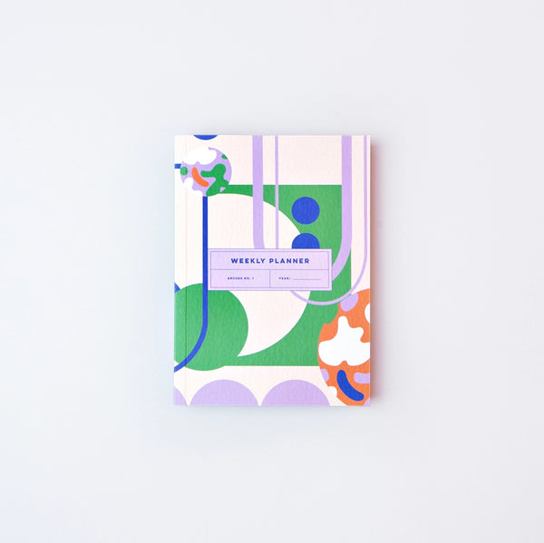 The Completist Arches No.1 Lay Flat Pocket Weekly Planner - Small