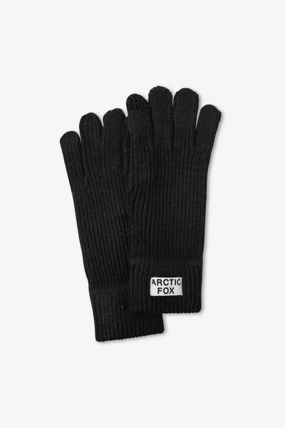 Arctic Fox & Co The Recycled Bottle Gloves | Black