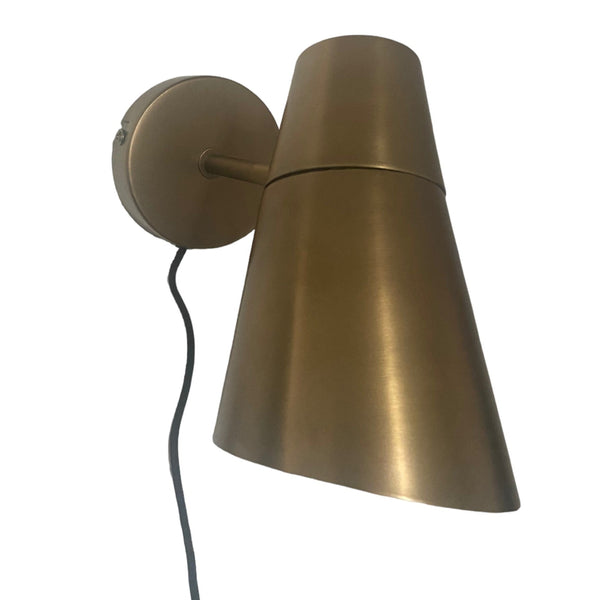 Window Dressing the Soul - Home Alya Wall Lamp - Antique Brass Finish Iron