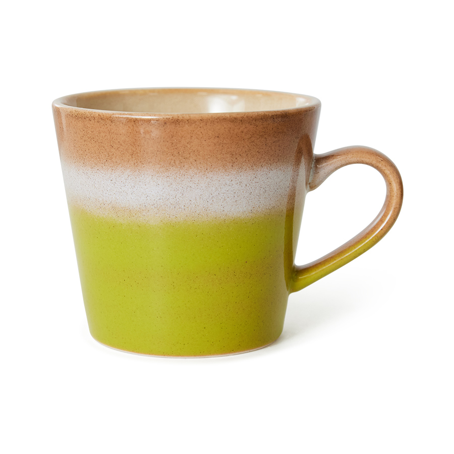 HK Living 70s Ceramics Cappuccino Mug - Eclipse