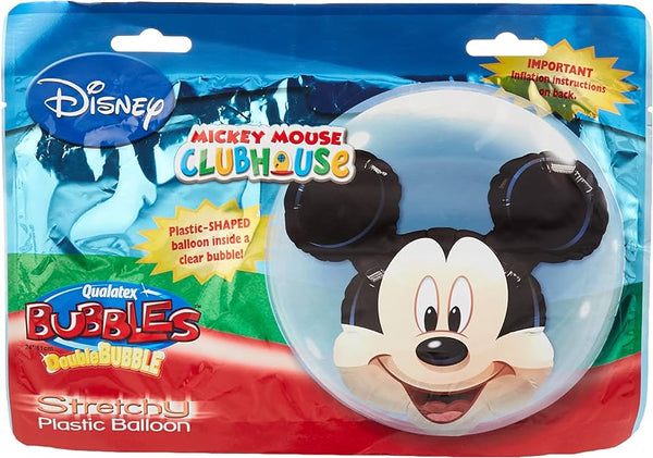 Qualatex Mickey Mouse Double Bubble Balloon - 24"/61cm, 27569, 1 Piece