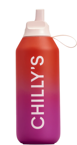 Chilly's Series 2 Flip Bottle, 500ml, Ombre, Endless Horizon
