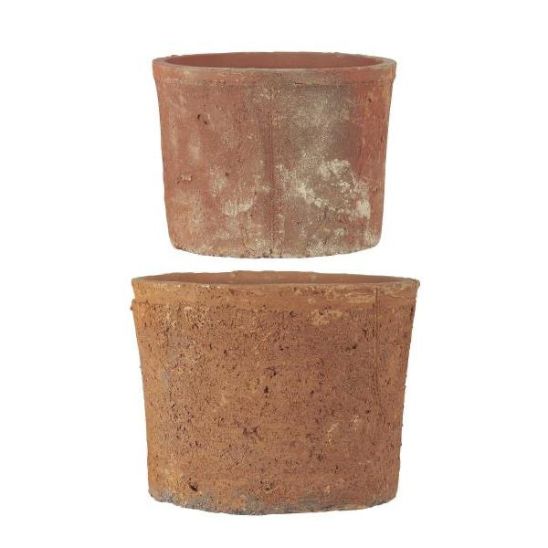 TUSKcollection Medium Red Clay Pot