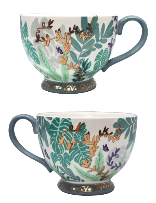 House of disaster Large Cat Teacup (Set of 2)