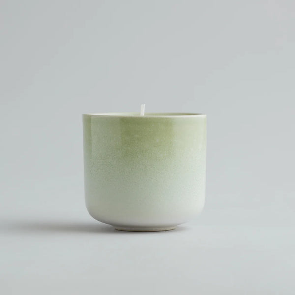 St Eval Candle Company Walled Garden Candle In Green Garden Path Ceramic Pot