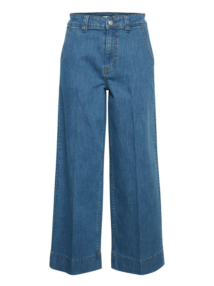 b.young Bykato Bykomma Cropped Jeans Blue