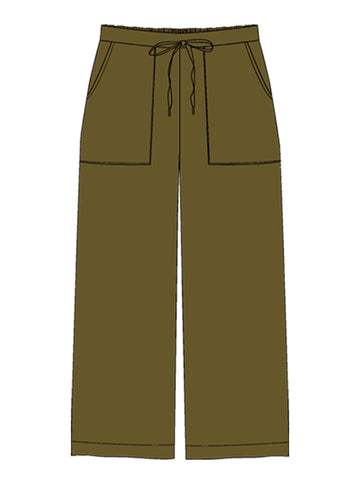 Nooki Design Clipper Trousers-olive